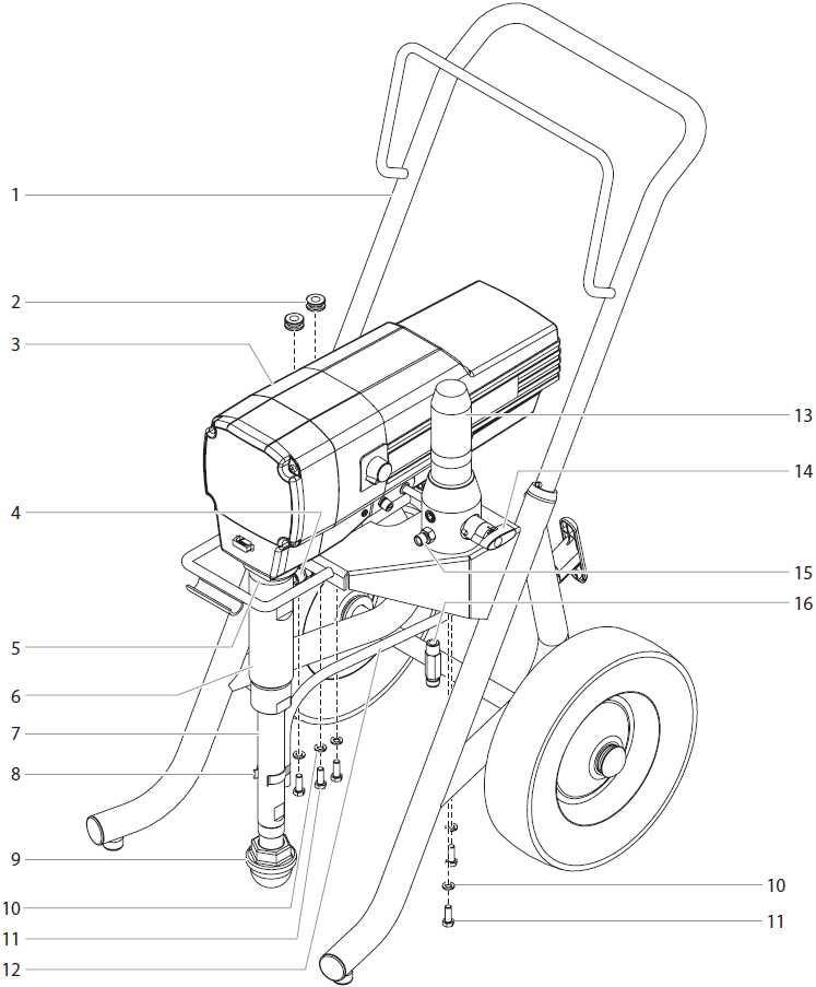 Advantage 1100 Main Assembly